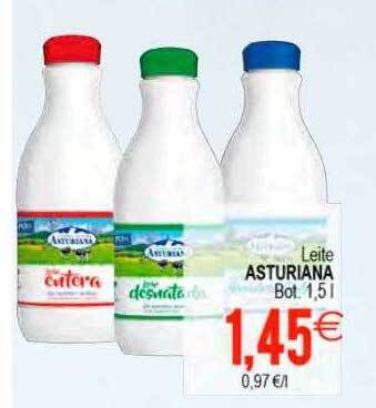Plenus Supermercados Leite asturiana oferta