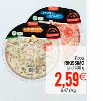 Plenus Supermercados Pizza rikissimo oferta
