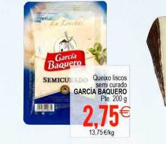 Plenus Supermercados Queixo liscos semi curado garcia baquero oferta
