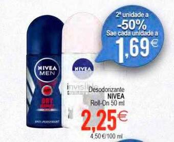 Plenus Supermercados Desodorizante nivea roll-on oferta