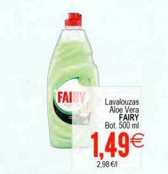 Plenus Supermercados Lavalouzas aloe vera fairy oferta