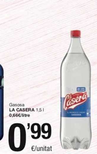 SPAR Gasosa la casera oferta