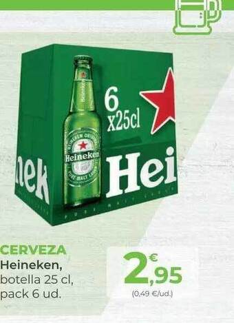 SPAR Cerveza heineken oferta