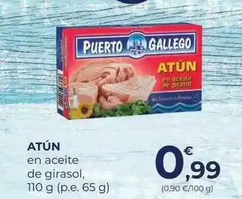 SPAR Atún en aceite de girasol oferta