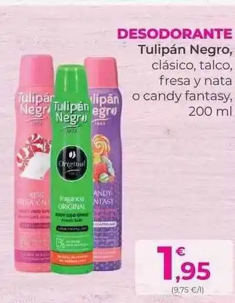 SPAR Desodorante tulipán negro oferta