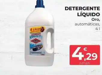 SPAR Detergente liquido oro oferta