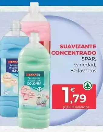 SPAR Suavizante concentrado spar oferta