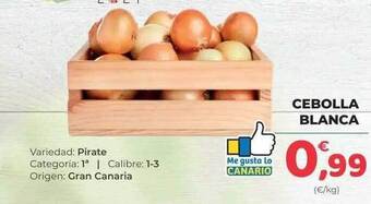 SPAR Cebolla blanca oferta