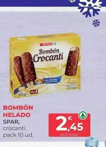SPAR Bombón helado spar oferta