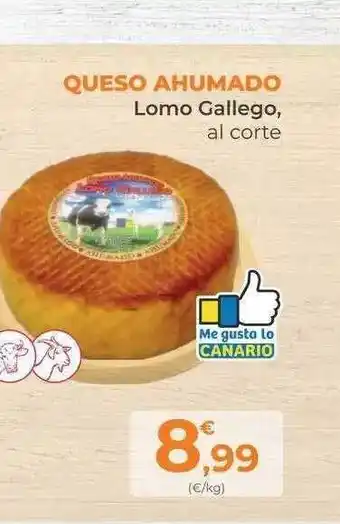 SPAR Queso ahumado lomo gallego oferta