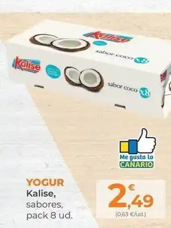 SPAR Yogur kalise sabores oferta