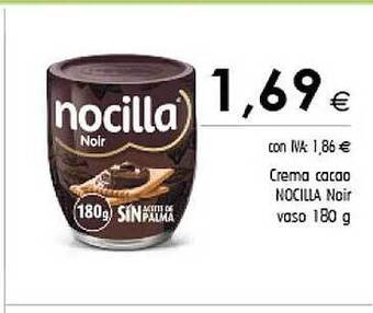 Cash Ifa Crema cacao nocilla noir vaso oferta