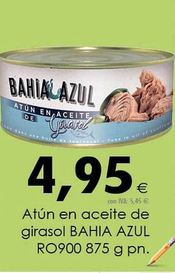 Cash Ifa Atún en aceite de girasol bahia azul oferta