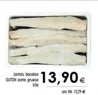Cash Ifa Lomos bacalao outon extra gruesa kilo oferta