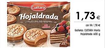 Cash Ifa Galletas cuetara maría hojaldrada oferta