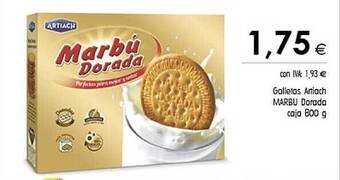 Cash Ifa Galletas artiach marbu dorada caja oferta