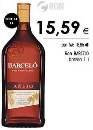 Cash Ifa Ron barcelo botella oferta