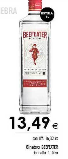 Cash Ifa Ginebra beefeater botella oferta