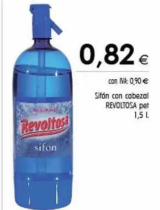 Cash Ifa Sifón con cabezal revoltosa pet oferta