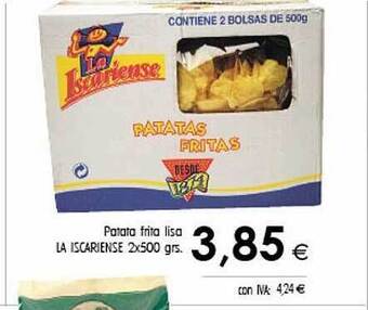 Cash Ifa Patata frita lisa la iscariense oferta