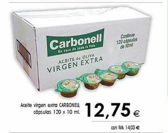Cash Ifa Aceite virgen extra carbonell cápsulas oferta