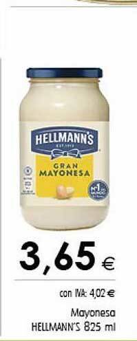 Cash Ifa Mayonesa hellmann's oferta