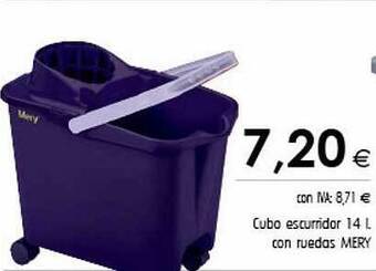 Cash Ifa Cubo escurridor con ruedas mery oferta