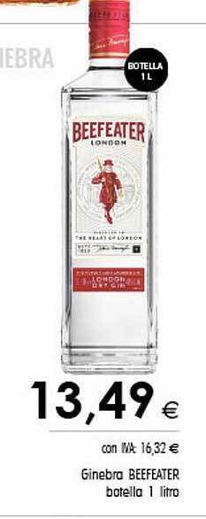 Cash Ifa Ginebra beefeater botella oferta