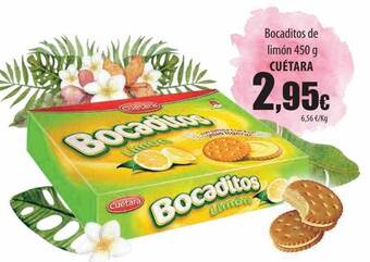 Spar Tenerife Bocaditos de limón cuétara oferta