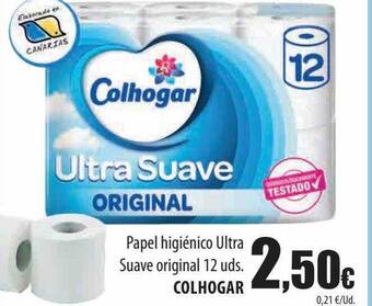 Spar Tenerife Papel higiénico ultra suave original colhogar oferta