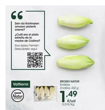 Eroski Eroski Nature Endibia oferta