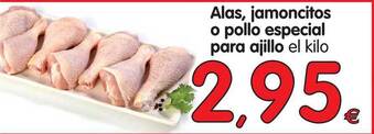 Alimerka Alas, jamoncitos o pollo especial para ajillo oferta