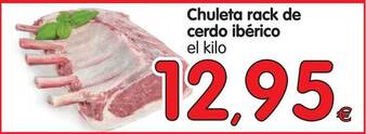 Alimerka Chuleta rack de cerdo ibérico oferta