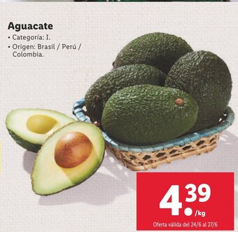 Lidl Aguacate oferta