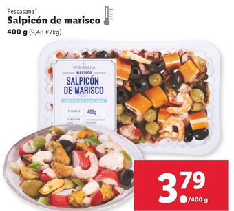 Lidl Pescasana Salpicòn de marisco 400g oferta