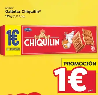 Lidl rtiach Galletas Chiquilin 175g oferta