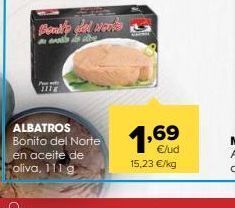 Autoservicios Familia Bonito del norte en aceite de oliva oferta