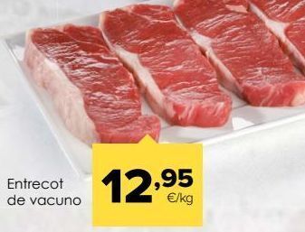 Autoservicios Familia Entrecot de vacuno oferta