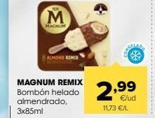 Autoservicios Familia Bombón helado magnum oferta