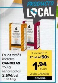 Autoservicios Familia Café molido candelas oferta