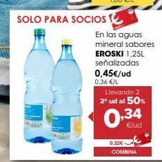 Autoservicios Familia Agua eroski oferta