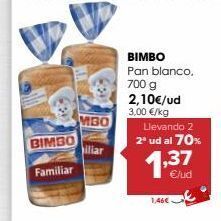Autoservicios Familia Pan bimbo oferta
