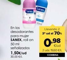 Autoservicios Familia Desodorante sanex oferta
