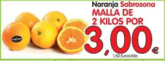 Alimerka Naranja Sabrosona MALLA DE 2kg oferta