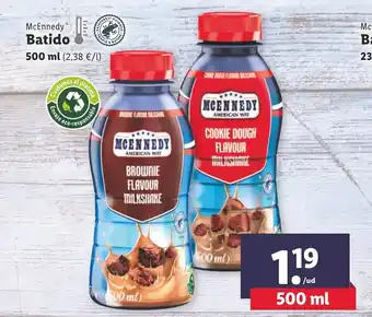 Lidl McEnnedy Batido 500ml oferta