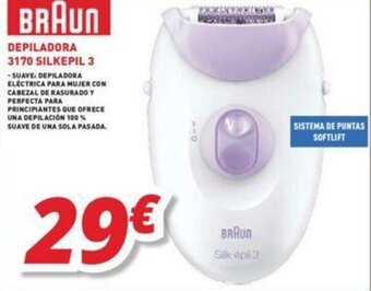 Mi electro Braun Depiladora 3170 Silkepil 3 oferta