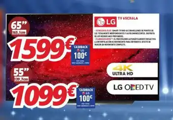 Mi electro LG TV 65CX6LA oferta
