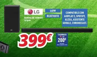 Mi electro LG Barra de Sonido SP8YA oferta
