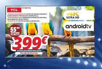 Mi electro TCL TV 55P715 oferta