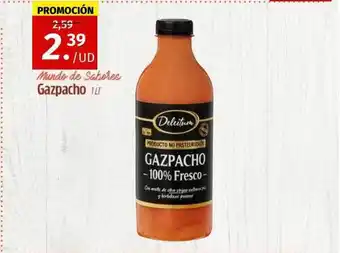 Maskom Supermercados Mundo de sabores gazpacho oferta